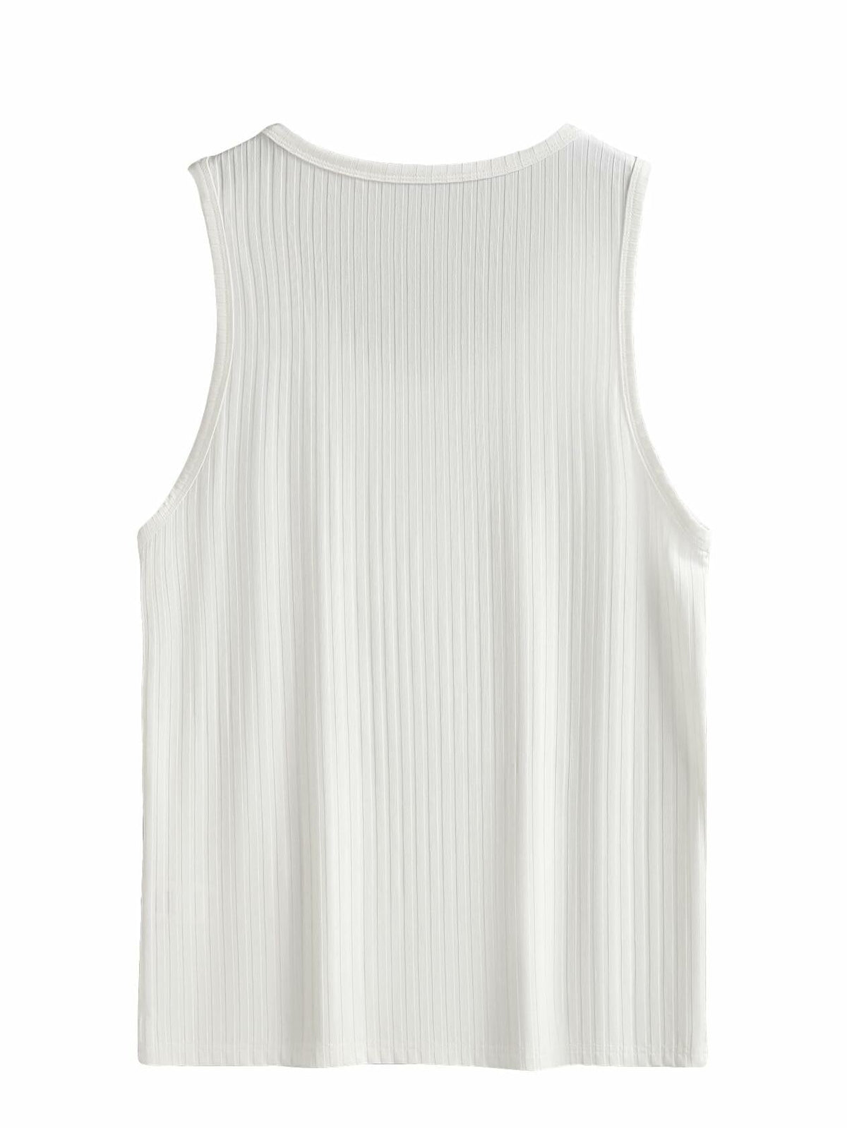 COZYEASE Men's Rib Knit Sleeveless Tank Top Green Small Casual Bodycon