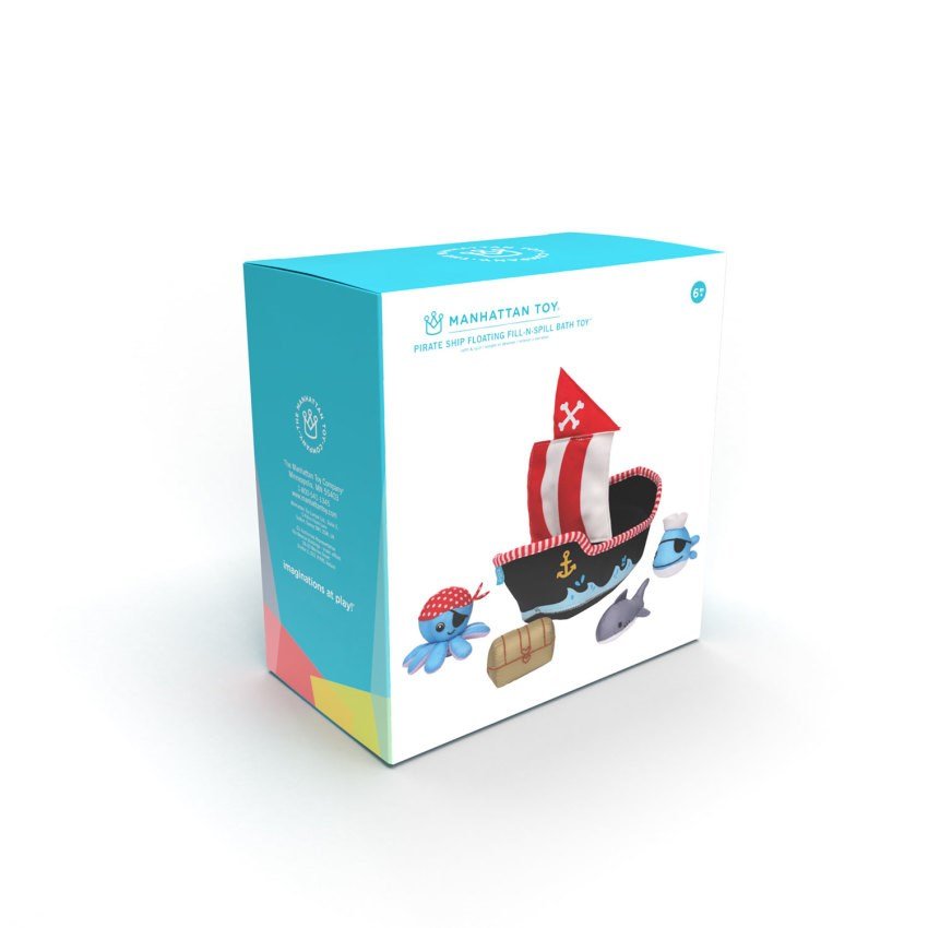 Pirate Ship Floating Fill n Spill Bath Toy