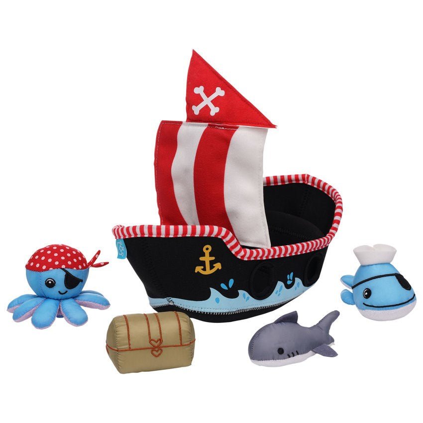 Pirate Ship Floating Fill n Spill Bath Toy