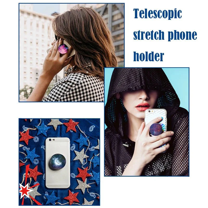 Popped Phone Grip | Universal Expanding Stand and Finger Ring Holder