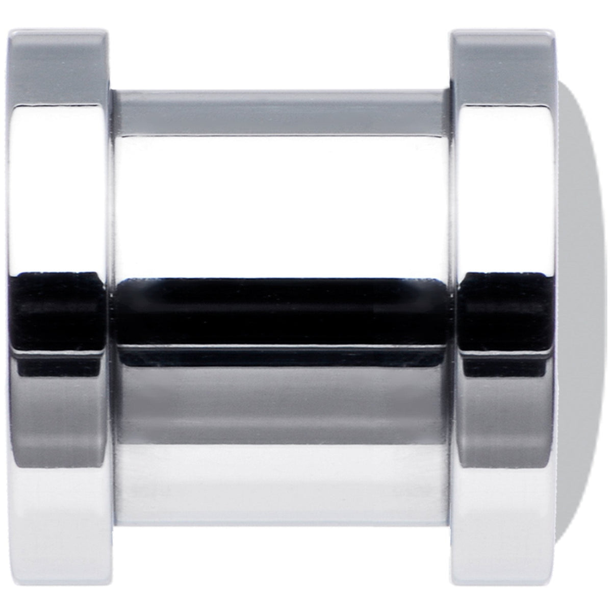 Black White Owl Steel Screw Fit Plug Set 2G