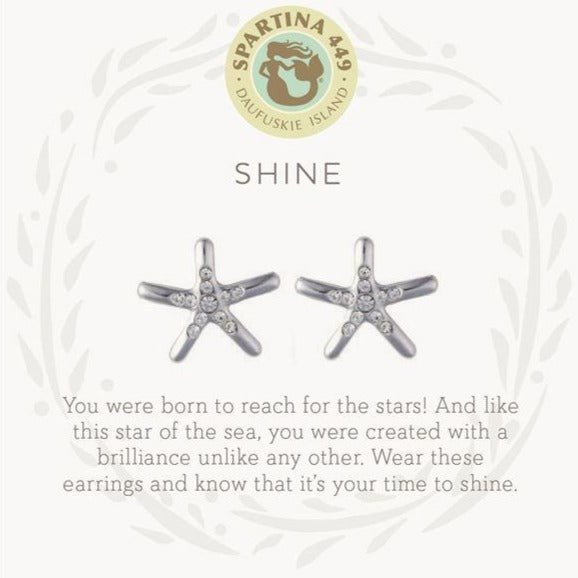 Sea La Vie Stud Earrings – Shine/Starfish