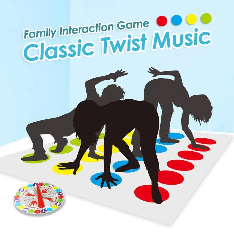 Twist Game | Classic Family Party Mat Board Game