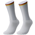Unisex Anti-Slip Aero Cycling Socks | Silicone-Striped Knee-High Sports Socks