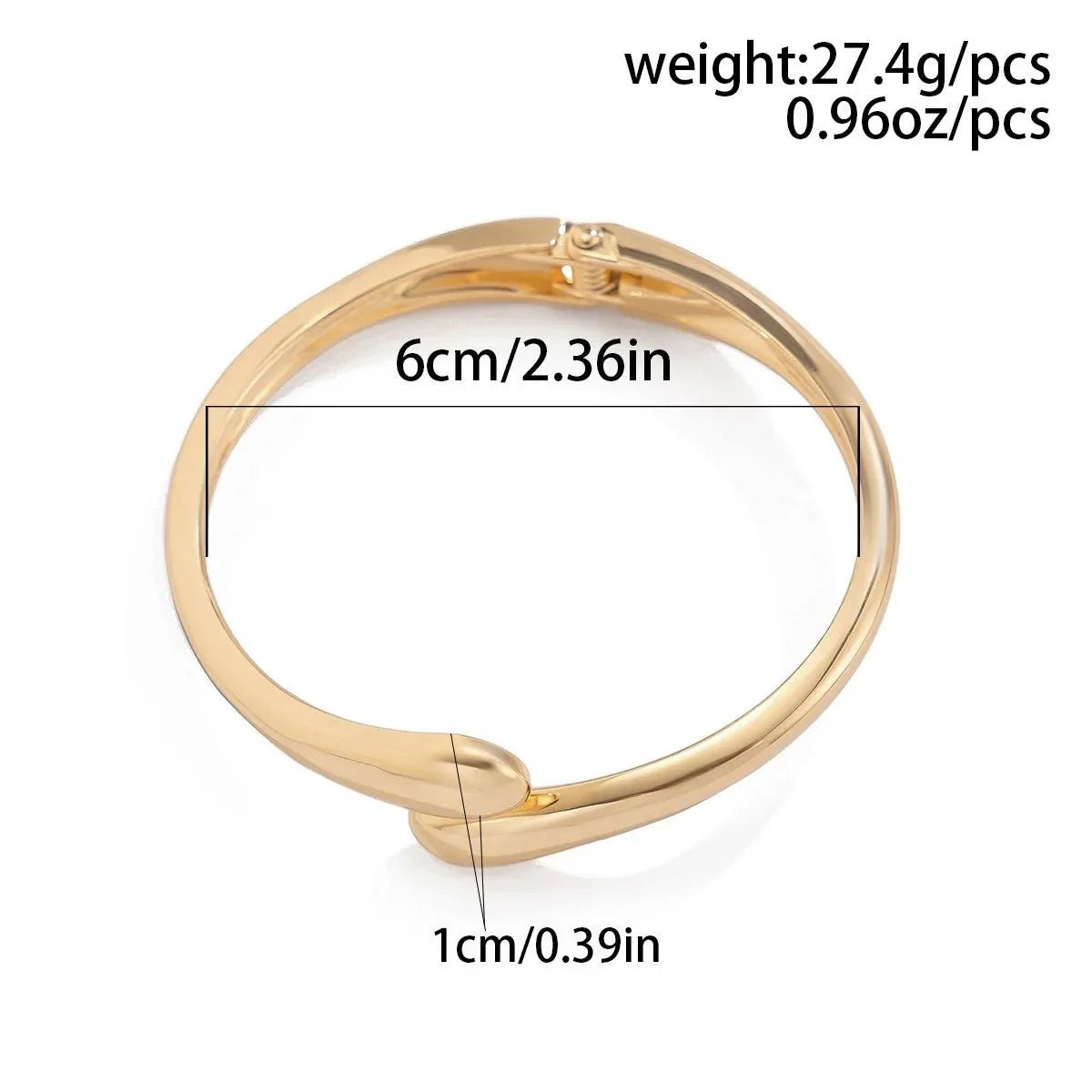 Vintage Punk Quartz Cuff Bangles | Geometric Metal Bracelets for Women and Men