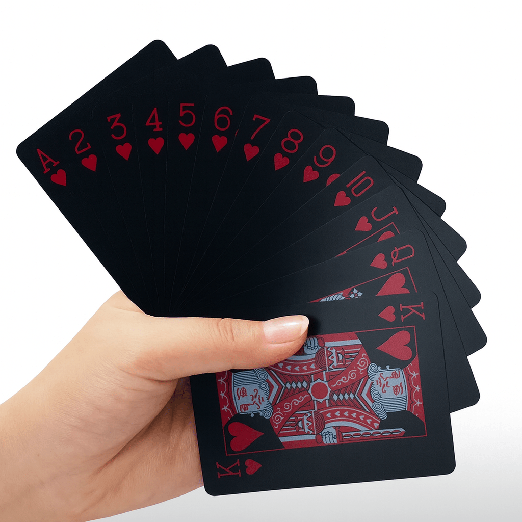Waterproof PVC Poker Cards | Durable Deck for Game Nights