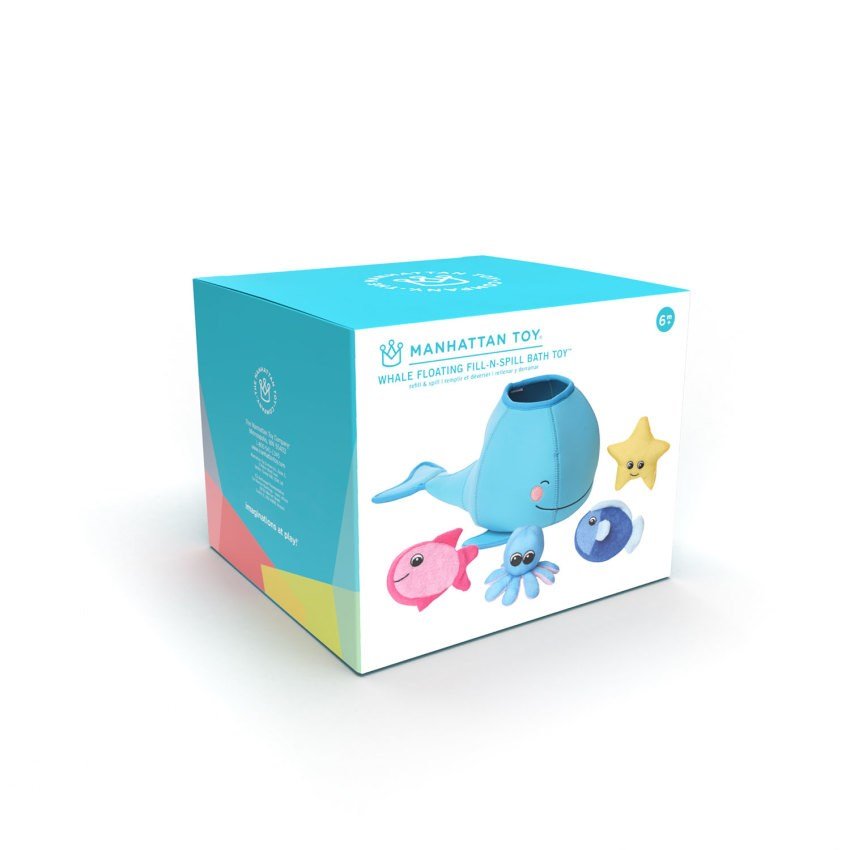 Whale Floating Fill n Spill Bath Toy